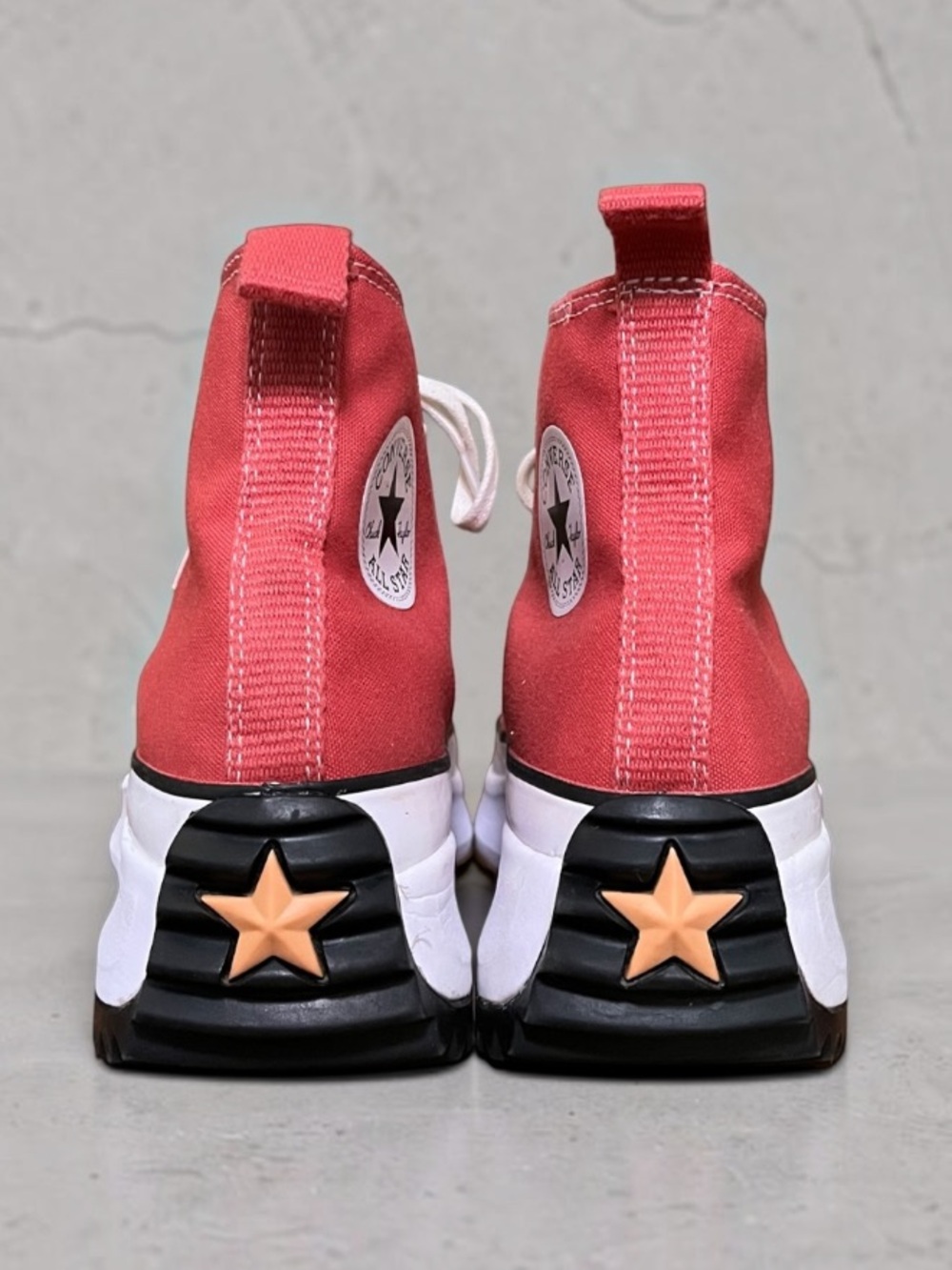 Converse Run Star Hike Platform Rhubarb Pie High Top Sneakers - Picture 6 of 10